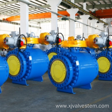 High temperature resistant industrial slurry ball valve